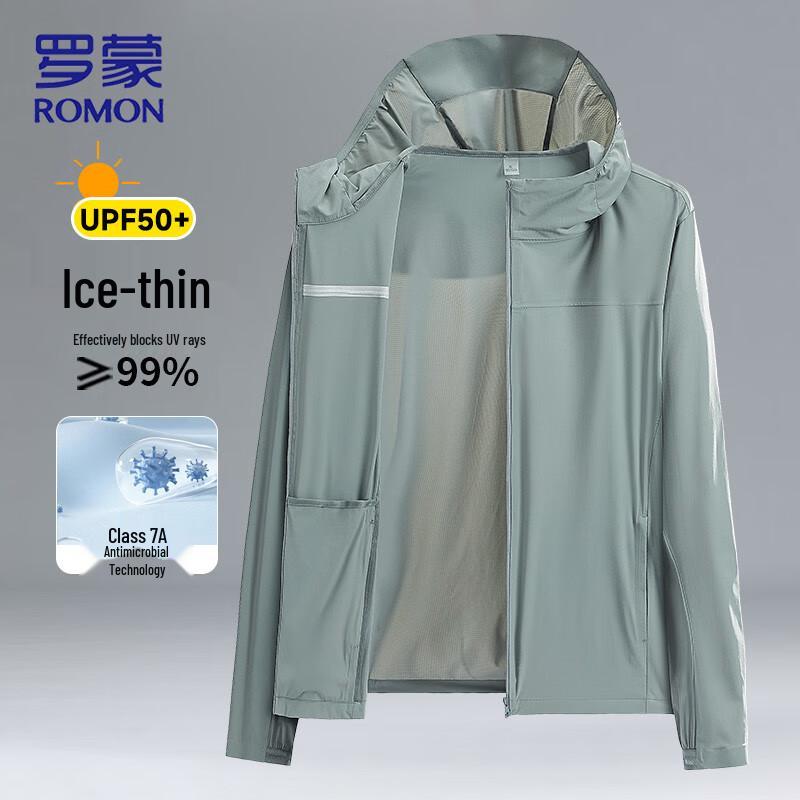 

ROMON Men s Lightweight UV Protection Hooded Jacket 3XL