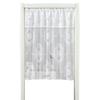 1PC Blackout Curtain Pastoral Style Polyester Home Decoration Gauze Curtain Punch Living Room Partition Screen Hanging