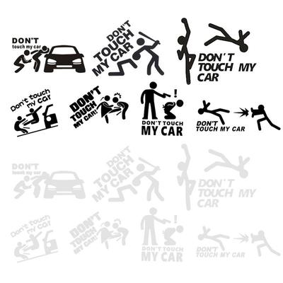 Funny Car Stickers For Back Window Car Decal Bumper Stickers Funny Text & Warning Bumper Stickers Waterproof PVC For Cars Trucks