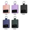 Applicable To Samsung Z Flip1 Mobile Phone Case, Ribbon Lanyard, Light and Skin-sensitive PC Folding Screen Z Flip1 Protective Case