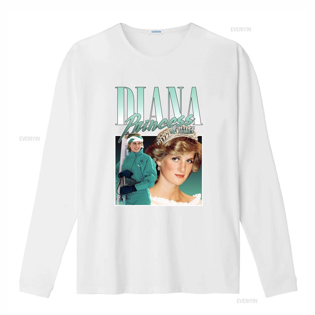 Lady Diana Princess Of Wales 90s Vintage Style T Shirt Top Print Fashion 3986 Vintage Washed Fashion Stylish Soft Streetwear