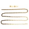 9 Speed Bicycle Chain Carbon Steel 9 Speed Chain for Road Bike Mountain Bike SX9EL Titanium Gold