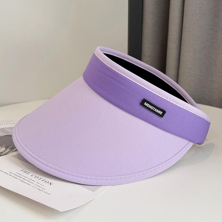 Uv High Protection Top Hat Mesh Live Broadcast Summer Explosive Pure Color Sunshade Hat Outdoor Large Brim Sun Visor