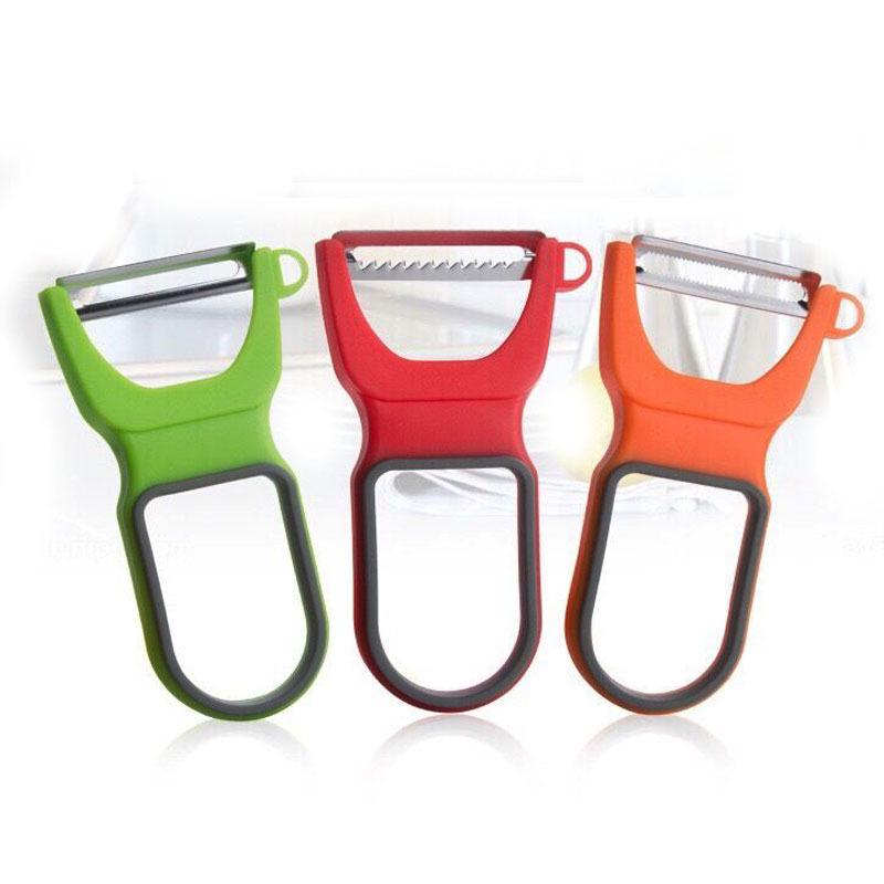 Multi-functional 3-in-1 Kitchen Fruit & Melon Peeler Knife