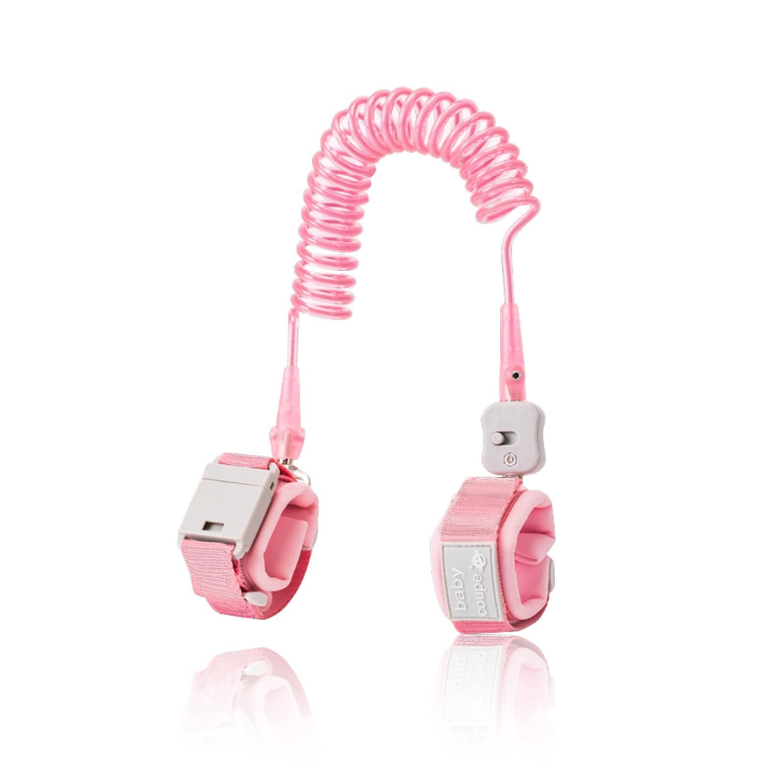 

Детский ремешок-браслет Baby Coupe с детским замком, страховочный поводок для защиты от потери, 1,5 м [Магнитный тип] [Под наблюдением преподавателей] (розовый) розовый
