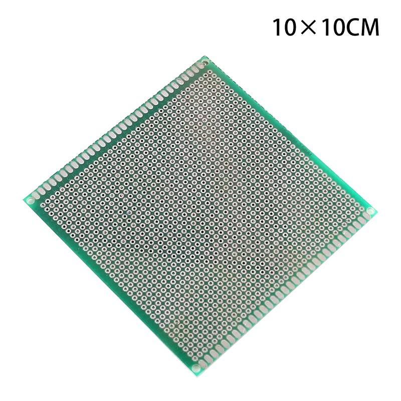 1/10 kusů Oboustranná univerzální děrovaná studentská svařovací experimentální deska PCB deska prototypu obvodu