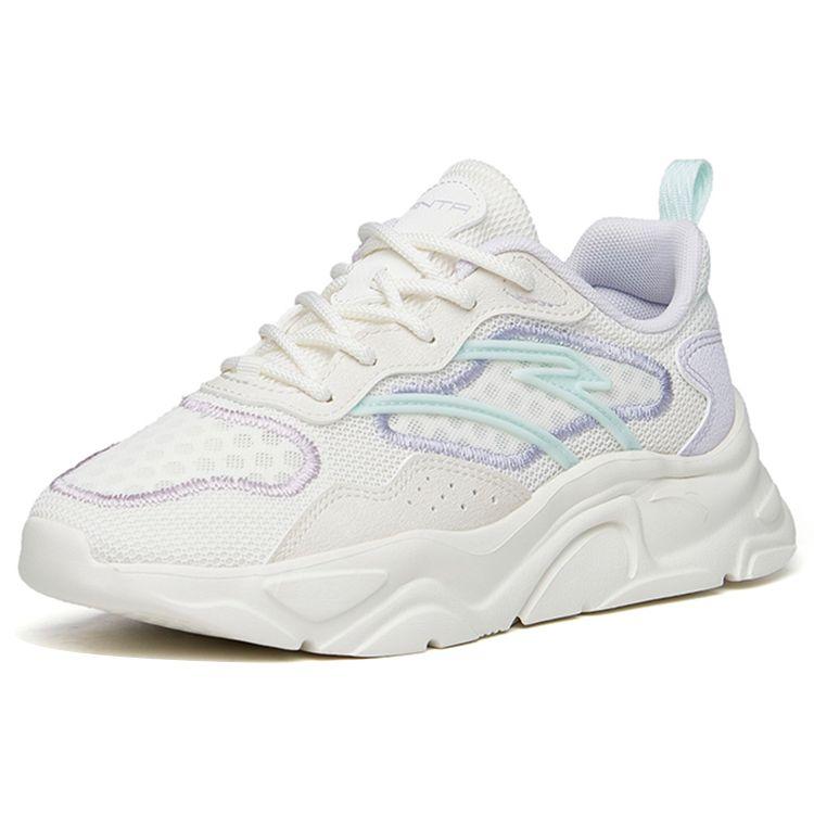 Anta Life Series Women Lifestyle Sneakers White Purple Blue 122228891-3