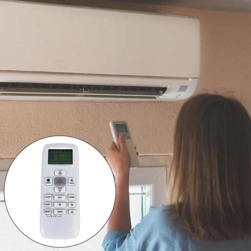 Universal Air Conditioning Remote Control Replacement Remote Controller for 370 RCH-RUY-0 Air Conditioner