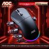 AOC GM220 Tri-Mode Wireless RGB Mouse with Mouse Pad