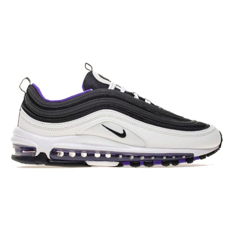 Nike Sneakers Air Max 97 Bianco Nero Viola Persiano GS 921522-102