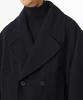 Musinsa Standard Wool Blend Extra Oversized Peacoat [Navy]