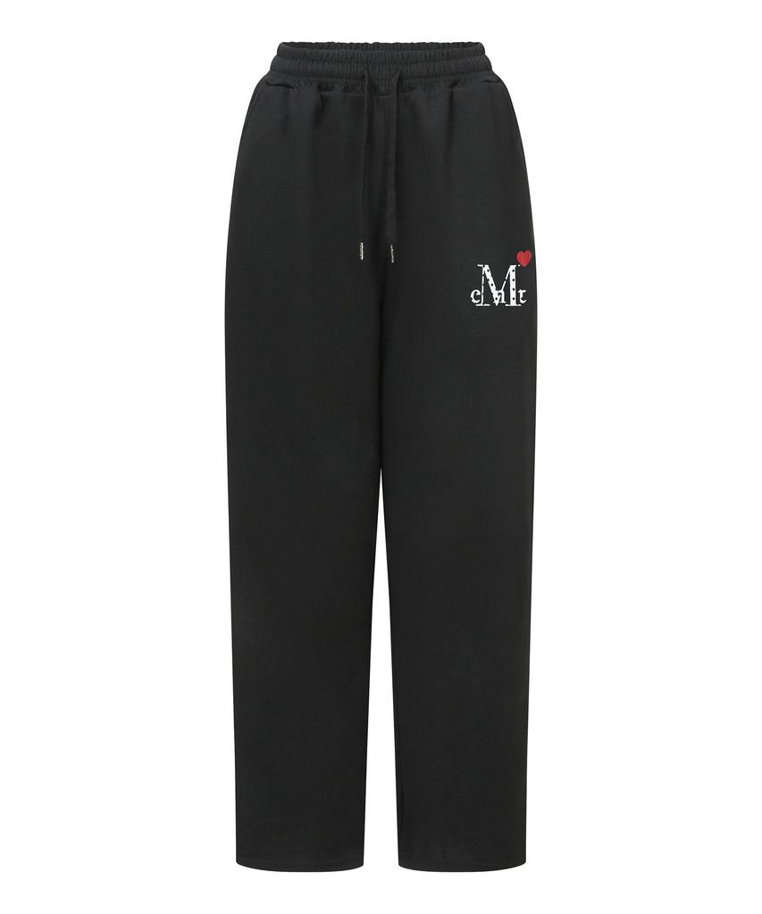 MUCENT Lovelitz Mini Heart Logo Sweatpants Unisex (2 Colors)