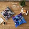 F-Fushiguro M-Megumi Pillow Cushion Cover Pillowcase Living Room Sofa Home Decor