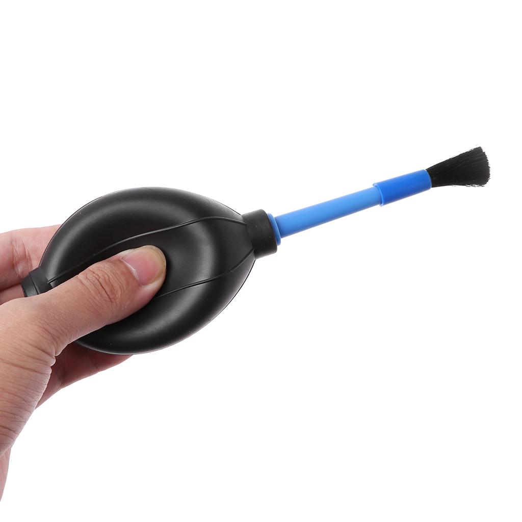 Lente de Câmera 2 em 1 para Celular Portátil Multifuncional Gota d'Água Suculenta Limpeza Removedor de Poeira Soprador de Ar Pincel