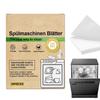 30 Pieces Dishwasher Cleaning Paper Dishwasher Sheets Cleaning Mild Strips Alternative To Dishwasher Tablets For Kitchen