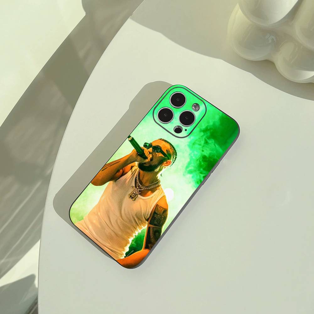 Urbano JC- Reyes Phone Case For iPhone 17,16,15,14,13,12,11 Pro Max,16/15/14Plus,XS Soft Black Cover