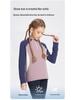 25 New Girls' Long-Sleeve Color-Block Sport T-Shirts - Fashionable Spring/Autumn Casual Basics