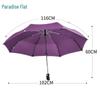 Paradise Umbrella Automatic Three-Fold Unisex Business Umbrella