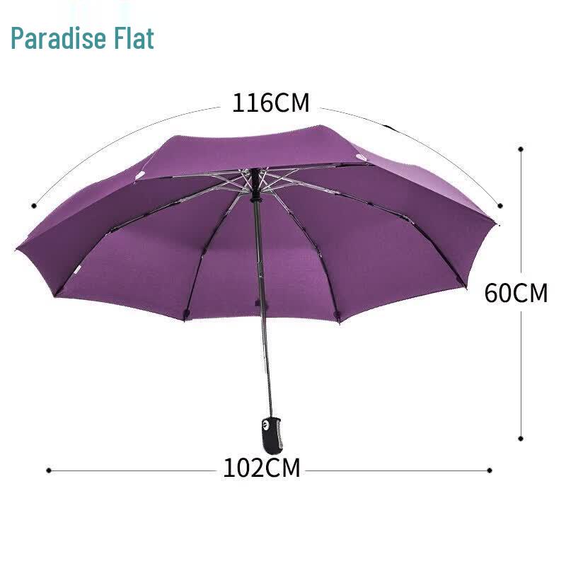 Paradise Umbrella Automatic Three-Fold Unisex Business Umbrella