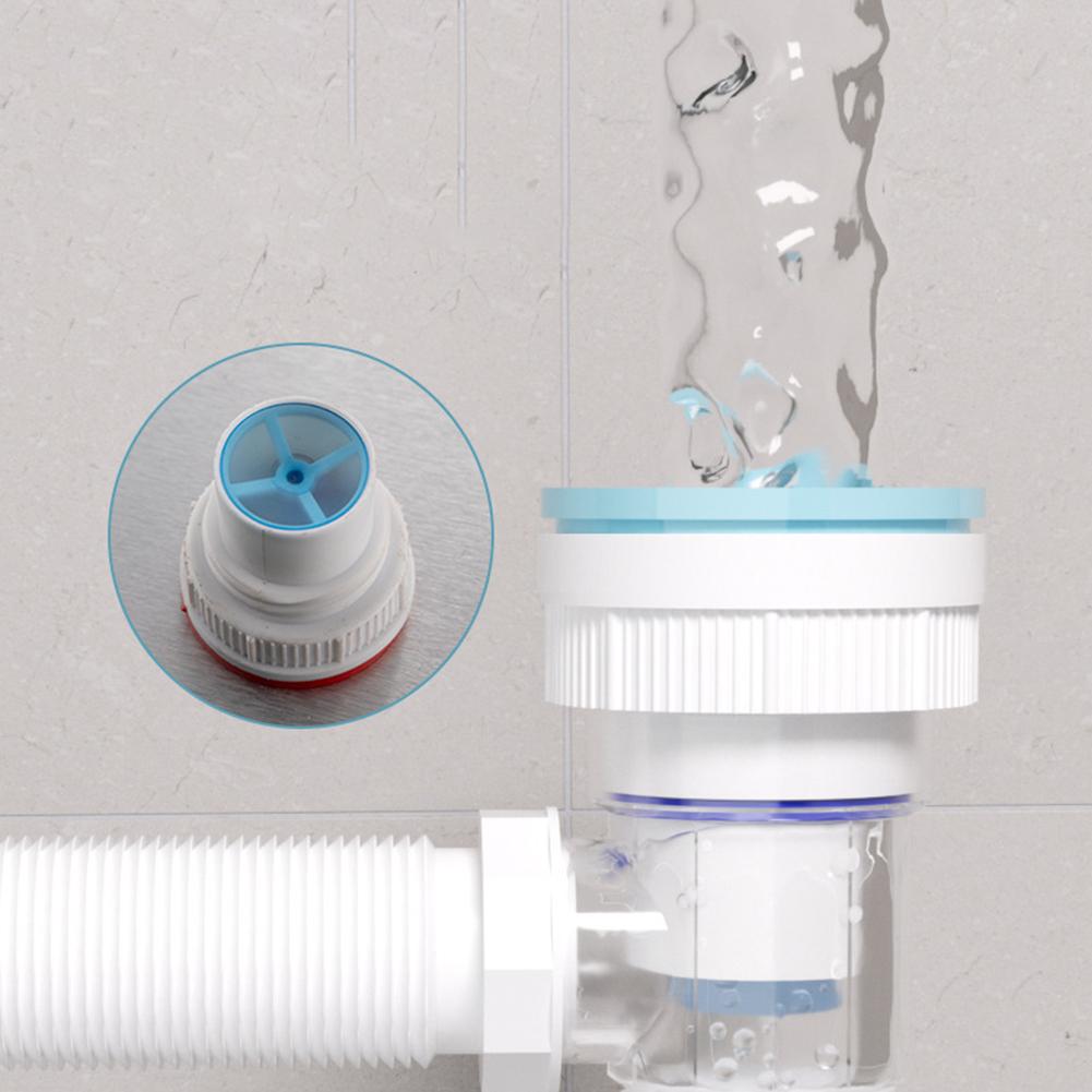 Odtoková trubka do koupelny, flexibilní plastová odtoková hadice do dřezu, odtoková trubka do kuchyňského dřezu, zatahovací deodorant, kanalizační odtoková hadice