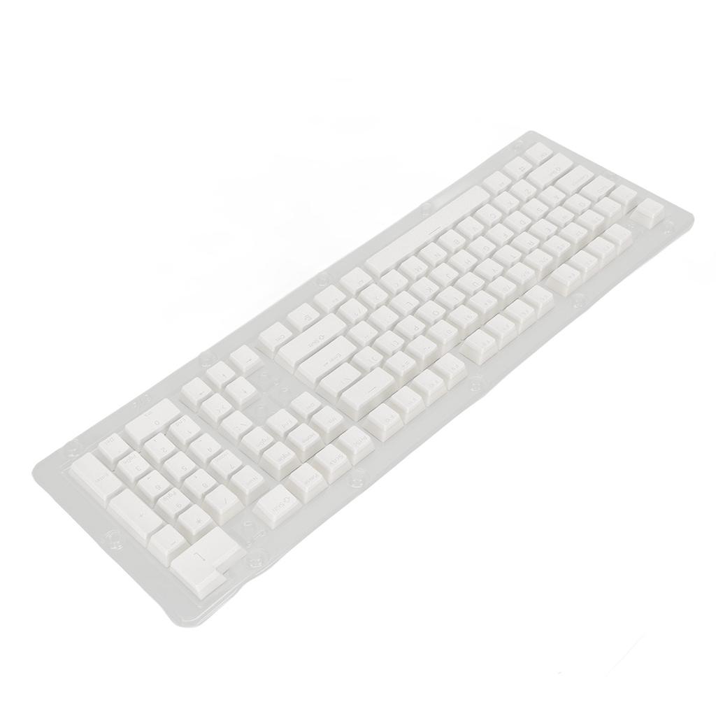 PBT Keycaps High Low Layout Double Layer 2 Color 108 Keys Mechanical Keyboards for 61 87 104 108 Key Keyboard