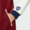 adidas Originals Football Sports Series Motif Lettres Veste en Coton Chaude Confortable Décontractée Veste Homme Élégant-Violet JF0560