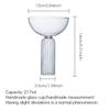 Inmeet Margarita Cocktail Glass/Champagne Glass/Wedding Party Wine Glasses/Bar Tools/High Borosilicate Glass Cup