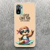 Animal Cute Cartoon Sloth Coffee Print Soft Case for Xiaomi Redmi Note 14 13 12S 11S Phone Shell 10 Pro Plus 11E 11T 12 11 10S 5