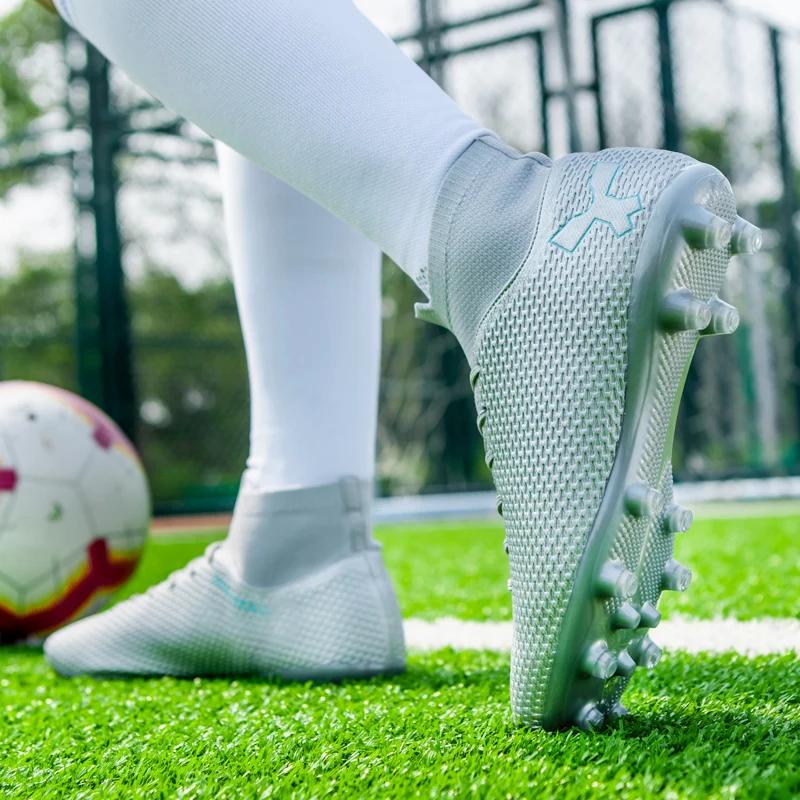 Herren Fußballschuhe Society Fußballschuhe Original Sneaker Indoor Casual Sportplatz Nieten Training Lange Spikes Fußballschuhe