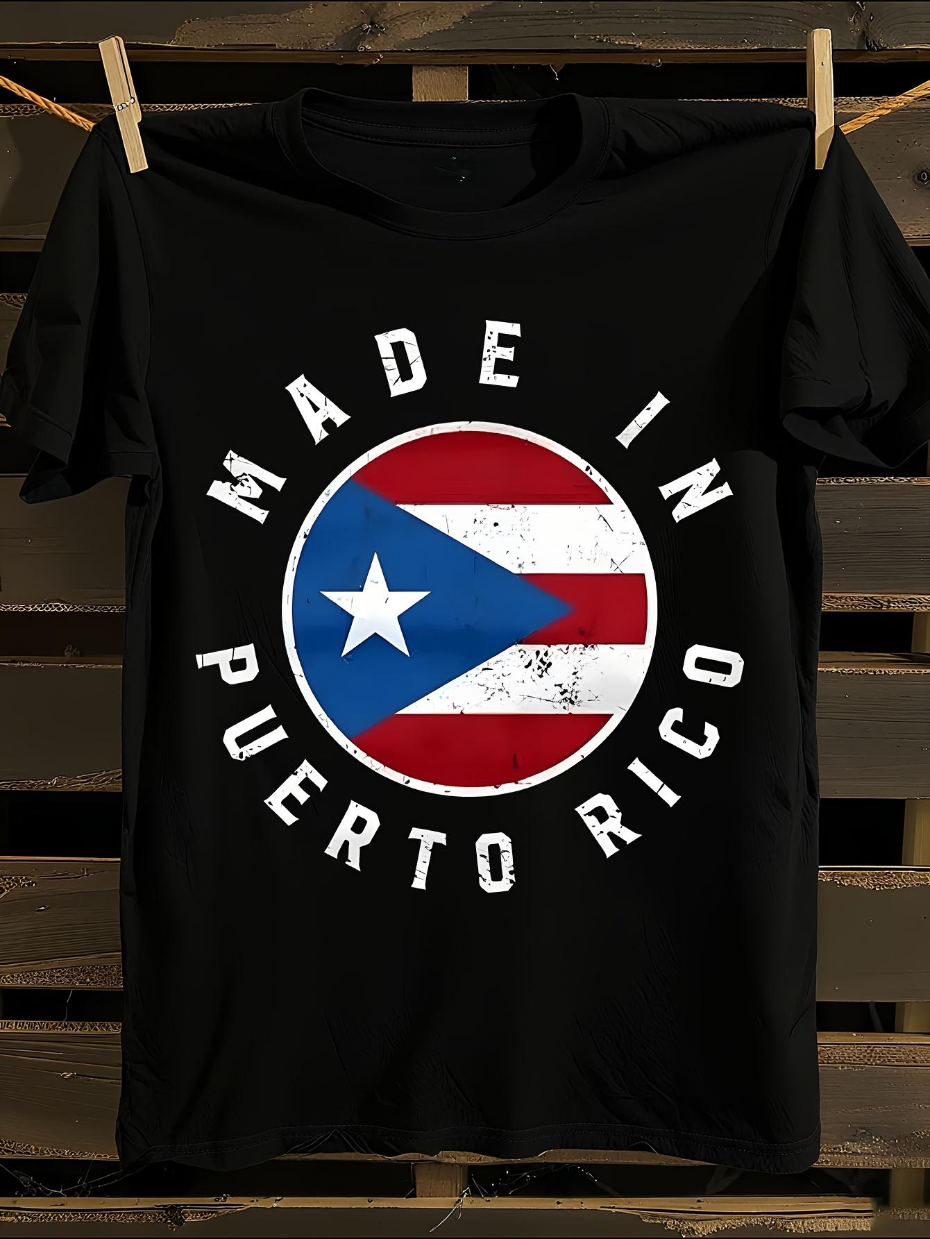 Puerto Rico Flag T-shirt XL