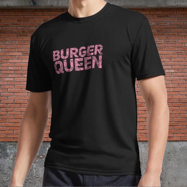 Men s and Women s T-shirts Burger Queen L