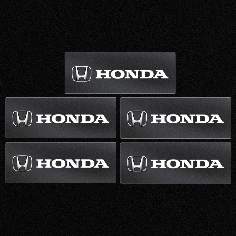 Náhodné samolepky do interiéru auta Styling emblému volantu pro Honda Fit Mugen Insight Type S R VTEC DOHC Modulo Vezel Legend RR Si