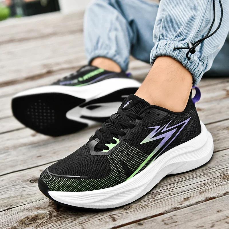 Herren-Sneakers Neue Lässige Bequeme Laufschuhe Rutschfest Stoßdämpfend Leichtathletik Trainingsschuhe für Damen Schuhe Herren