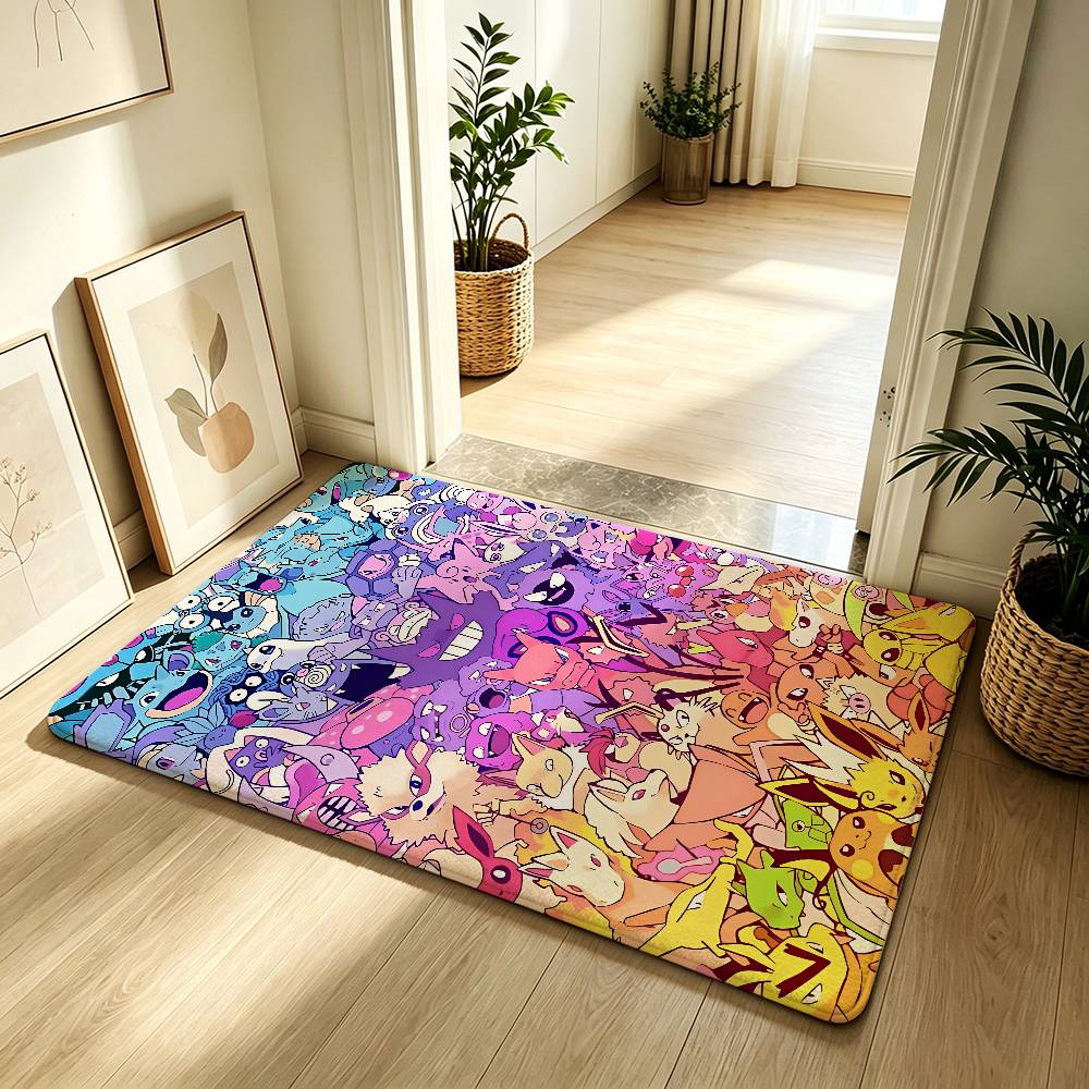 Anime Cute G-GengarS Carpet Bathroom Anti-slip Mat Door Mat Home Decoration Mat Entrance Door Mat Scratch-resistant Door Mat