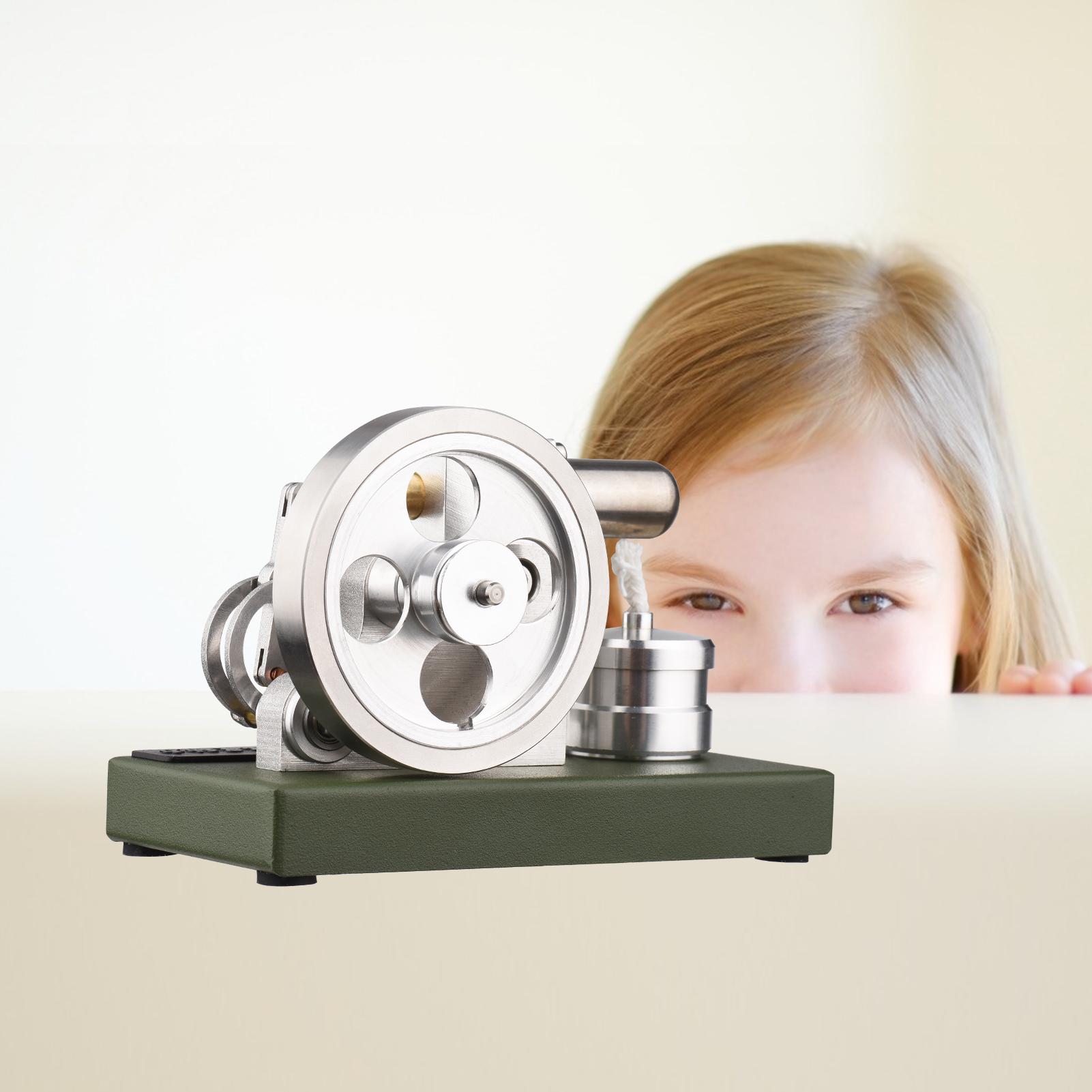 Мини-двигатель Стирлинга с горячим воздухом — фото 11