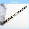 Fashion Metal Triangle Splicing Design Women Slim Waist Belt For Long Dress Formal Wear
