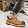 Fashion Sneakers Men Shoes Genuine Leather Casual Shoes Cow Leather Shoes