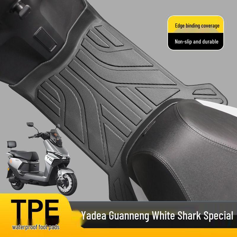 Yadea TPE Fußmatten für Guanneng White Shark, Moderne & G35PLUS Serie