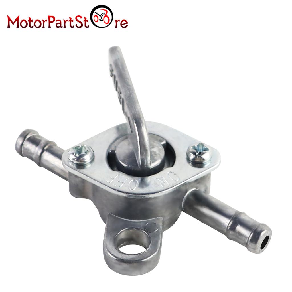 6mm Fuel Petcock Valve Inline Fuel Shut Off Valve Fuel Tank On Off Switch for 50cc 70cc 90cc 110cc 125cc 140cc 150cc Dirt Bike