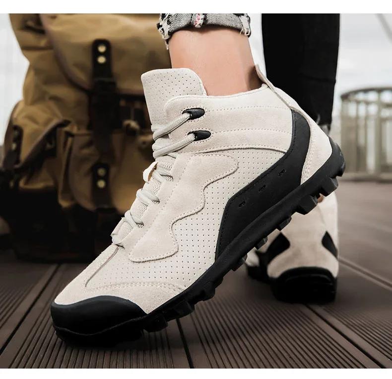 High Quality MTB Shoes Mens Hiking Cycl Shoes Cycling Shoes MTB Gravel Road Bicycle Sneakers High-Cut Design Size39-50