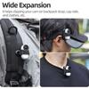 Braçadeira de Clipe para Câmera com Montagem Fixa de 360 Graus Suporte de Tampa de Câmera para Câmeras Esportivas Insta360 GO 3/GO 3S Acessórios