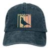 Gewaschene Unisex Baseballkappe Taube Trucker Snapback Kappen Dad Hat Tier Golf Hüte