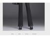 High-Waist Lambskin Flared Jeans: Plush, Thickened, and Warm for Autumn/Winter