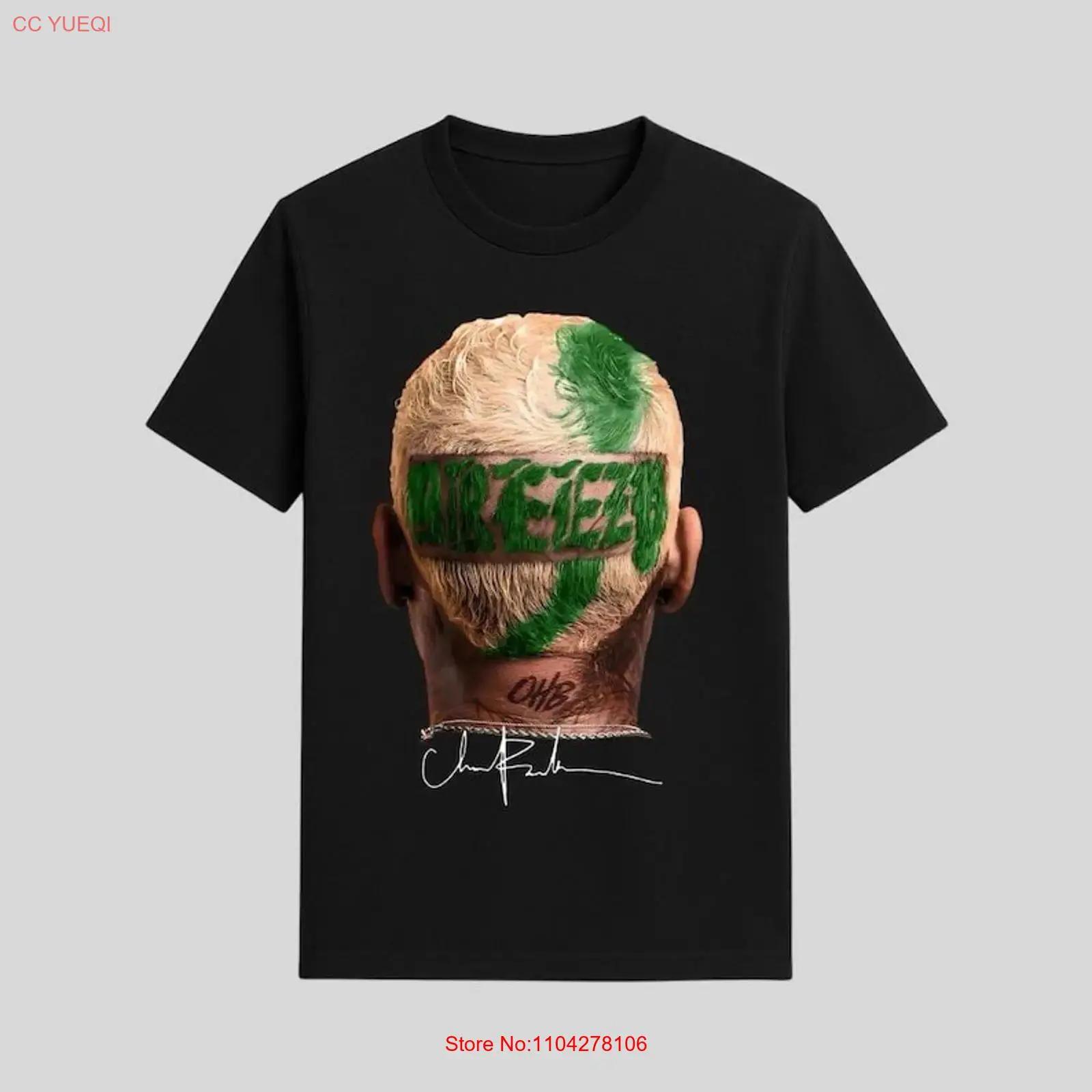 

Chris Brown BREEZY Men s T shirt Black Free 2025 vintage Washed Slightly streetwear Breathable Soft designer clothes graphic S разноцветный