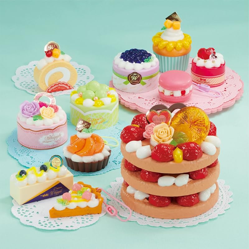 Whipple [First Whipple Patissier Debut Set] W-141 ST Mark Certified Ages 8+ Toy Decoration Patissier Making Toy Whipple Epoch Co., Ltd. EPOCH
