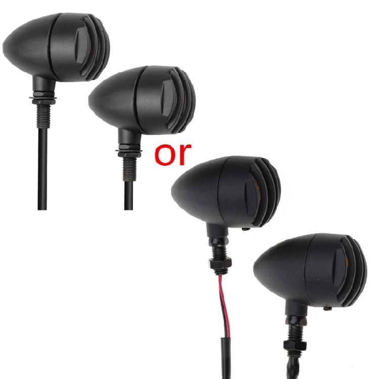 Мотоциклетные поворотники Алюминиевые Светодиодные указатели поворота Универсальные Янтарные 1