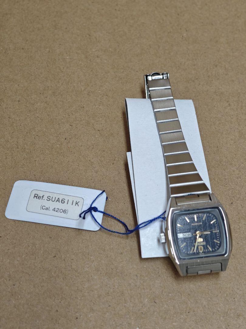 

[Б/У] Женские автоматические часы SEIKO5 SUA611K Серебристые