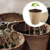 20/50Pcs 6cm Environmental Protection Garden Round Peat Pots Plant Seedling Starters Cups Nursery Herb Seed Tray Planting Tools