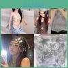 Summer Women Geometric Fur Headscarf With Hiphop Style For Streetwear Fashion