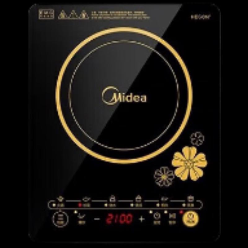 Midea 2200W Touch Control Induction Cooker CN plug (adapter included)